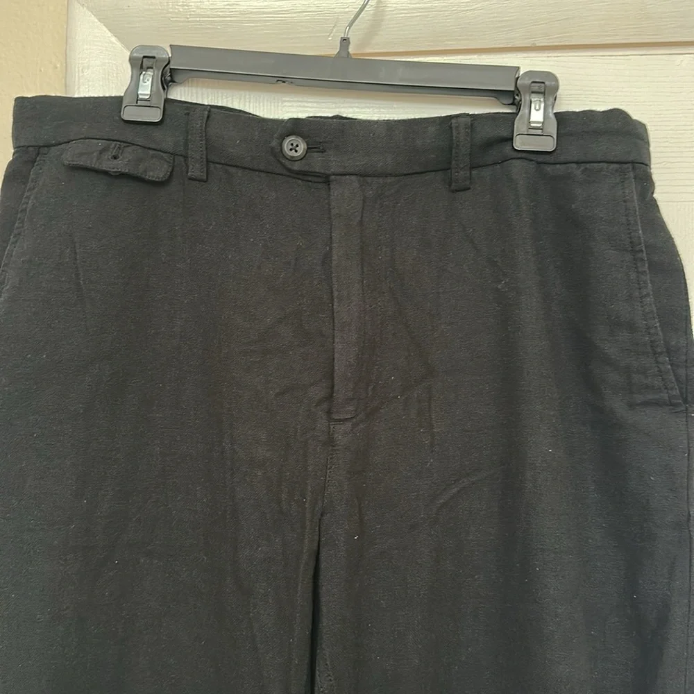NEW Banana Republic Athletic-Fit Linen-Blend Trouser